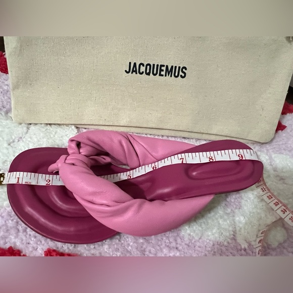 JACQUEMUS Pink 'Les Sandales Heeled - Picture 12 of 16